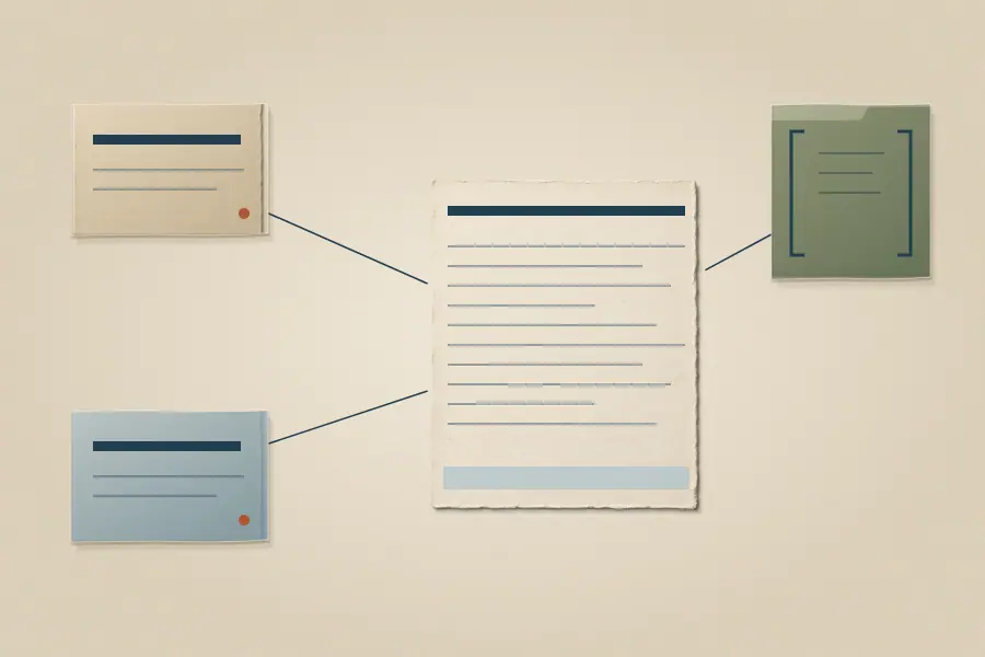 One current view can select different fields from different observations under the active rules.