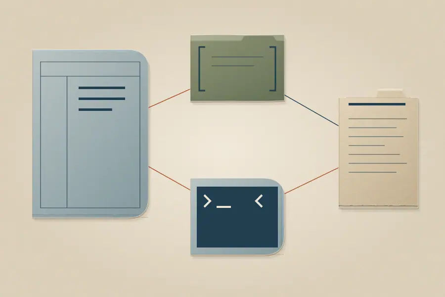 Continue can use its YAML or MCP-server JSON configuration; verify tools in Agent mode.